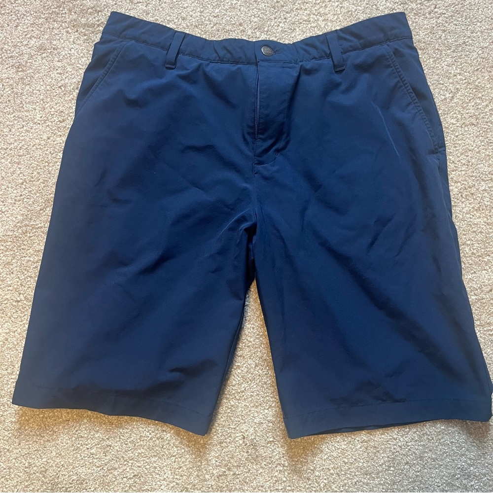 Adidas Sport Shorts Navy Size 34 Perfect Condition!